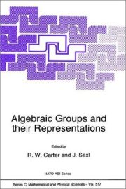 Couverture : Algebraic groups and their representations
