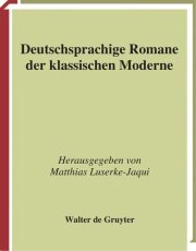Couverture : Deutschsprachige Romane der klassischen Moderne