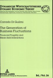 Couverture : The generation of business fluctuations