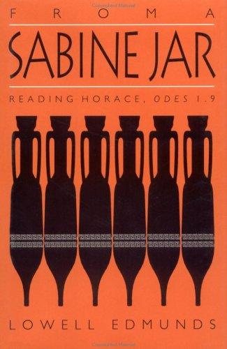 Couverture : From a Sabine jar