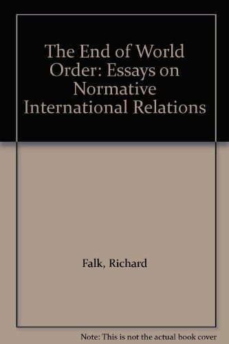 Couverture : The end of world order
