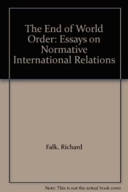 Couverture : The end of world order