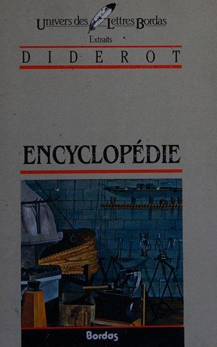 Couverture : Encyclopédie
