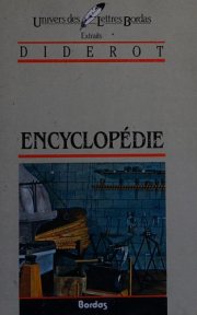Couverture : Encyclopédie